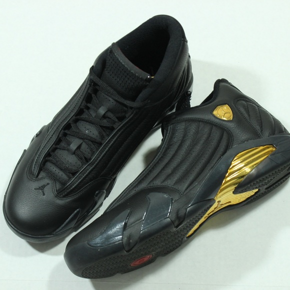 black and gold retro 14